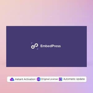Install embedpress pro license